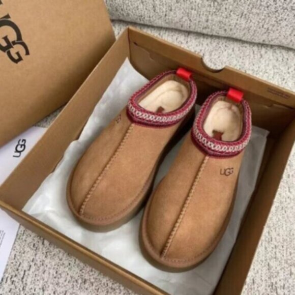 Ugg Chestnut Tazz Platform Tasman Slippers Shoes Women - Picture 4 of 10